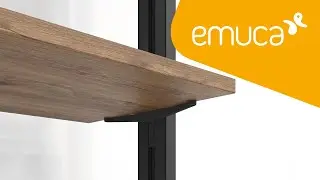 How to assemble the Zero system wood shelf &ndash; Emuca