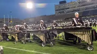 UCONN Marching Band Post game performance at Rentschler field