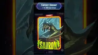 marvel snap - sauron | fantasy variant | ultimate