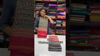✨ Chanderi Linen Saree &ndash; ₹699 Only! 🌿