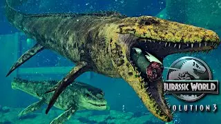 Jurassic World Evolution 3 #17 - Der MOSASAURUS & das MOSA BABY STEIGERN unseren PARK