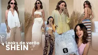 Comprinhas SHEIN looks de ver&atilde;o 2026. ☀️ Provador SHEIN + cupom.