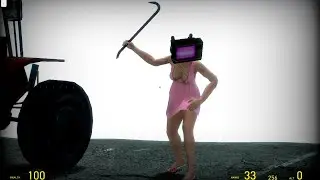 TV Woman LOVE! TV Man's Escape from Shocking Skibidi Toilet Party in Garry's Mod