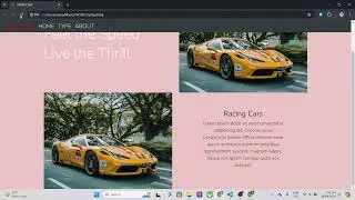 Simple Car Website Part 3