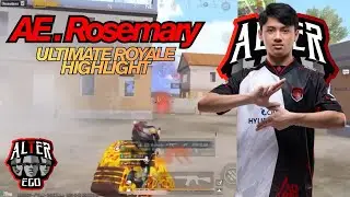 AE.Rosemary Ultimate Royale Highlights PUBGM #13