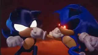 SONIC.EXE vs DARK SONIC 😱 | WHO IS THE REAL MONSTER?#sonicexe #sonic #edit 