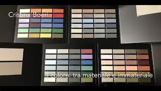 Luce e Colore tra Arte e Design | Cristina Boeri - Il colore: tra materiale e immateriale