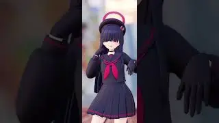 NUMBER NINE [Short Ver] 「넘버나인」| Justice Task Force Mob-chan「モブちゃん」 | Blue Archive「ブルーアーカイブ」MMD