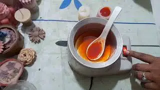 Teddy bear and laddu candle 