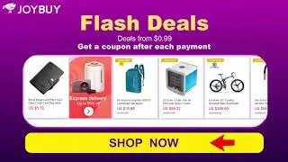 Flash deals on JOYBUY-From $0.99 Free shipping!