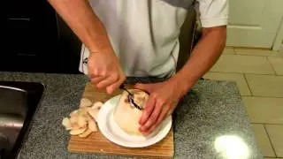 How to Open a Young Coconut Safely with a Knife