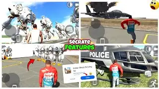 Indian Bike Driving 3D | ROBOT CHEAT CODE | Robot Fly Attack Option Add | New Update |All Cheat code
