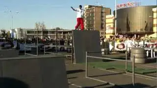 Parkour. Паркур в Алматы. Сникерс Урбания
