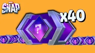 Opening 40 Season Pass Caches! - Marvel Snap
