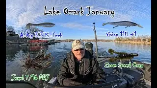 Lake of the Ozark Fishing Report - Winter Time!