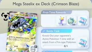 Pok&eacute;mon TCG Pocket - Step-Up Battle [Advanced] | Mega Steelix ex Deck (Crimson Blaze)