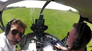 Elstree Helicopters Student Mark First Solo in Robinson R44
