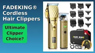 REVIEW (2025): FADEKING&reg; Cordless Hair Clippers. Features.