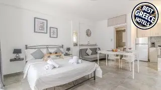 Spacious Flat For Friends & Couples With Balcony | Crete Island, Greece | Hotel Review 🏨