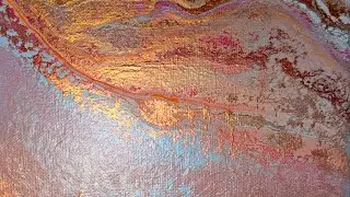 Painting the HIGH Seas... A Golden Pirate Ship #god #art #create #acrylicpainting #gold #beginners 