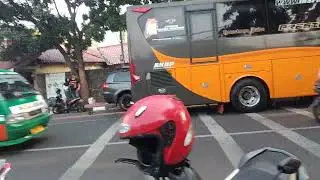 Bis  27 Trans persiapan menuju Kota Malang  dari  Cimahi