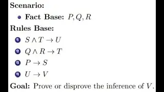 Forward and backward chaining