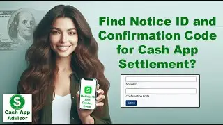 Find Your Cash App Notice ID and Confirmation code in SECONDS!