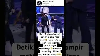 Detik-detik gilang hampir mat4hin kaki fildan #da7 #indosiar #fildanrahayu #selfiyamma #gilangdirga