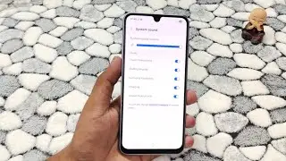 Samsung Galaxy A17 Touch Sound Setting | Galaxy A17 Sound Setting | Samsung A17 Sound System 