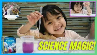 Acid and bases experiments for kids || National Geographic Science Magic kits