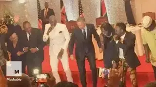 President Obama hits the dance floor during Kenya visit | Mashable