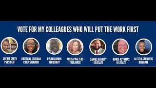 Conversation with Alecia Walters, Candidate for AFGE Treasurer