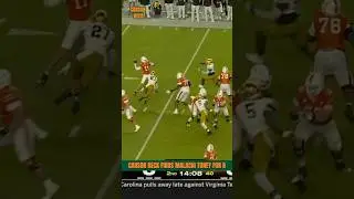Carson Beck Throws First TD as a Cane!