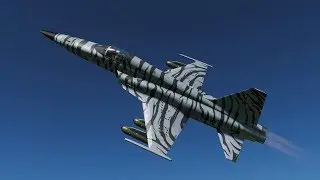 DCS World:  F-5E Tiger II  - Ground Attack Mission - Persian Gulf Map