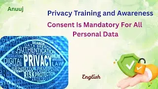 Consent Is Mandatory For All Personal Data, English Edition