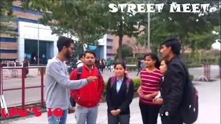 LPU'S IQ TEST | STREET MEET | LOVELY PROFESSIONAL UNIVERSITY