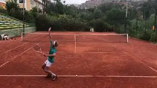 College Tennis Mats Weber Recruiting Video