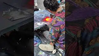 SPRAY PAINT ARTIST GRAFTON STREET #ireland #artist