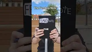 The Femboy Note #deathnote #anime #femboy