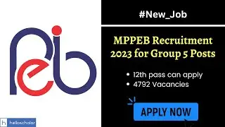 MPPEB Recruitment 2023: 12th pass can apply for 4792 Group 5 posts