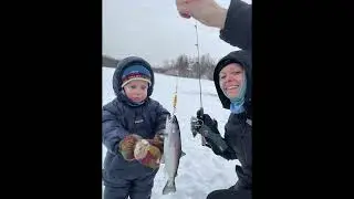 Ice fishing - Mat-Su Valley, Alaska