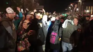 Leipzig Protest Anti Mask, Anti Lockdown