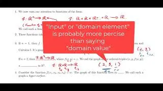 Intro to Multivariate real valued functions