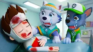 POOR RYDER! 😭 Bad Accident! Everest & Rocky are Crying! 🚑 Sad Story | Paw Patrol Ultimate Rescue