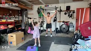 SP Vault 9 - Barbell Snatch and Burpee Box Jumps