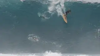 Derek Ho at Pipeline, Jan 1st, 2020 | Wave 2