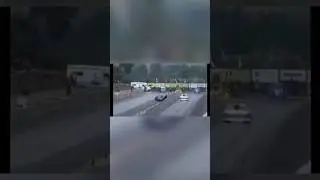 How you crash 3 times in a pass #dragracing #crash #bloopers #musclecar #sports #racing
