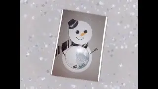 Holiday Card 2 - Snowman Shaker