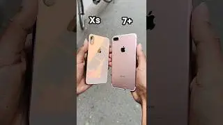 iPhone Xs Vs iPhone 7+ Camera Zoom Test! #shorts