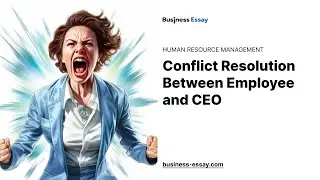 Conflict Resolution Between Employee and CEO - Essay Example